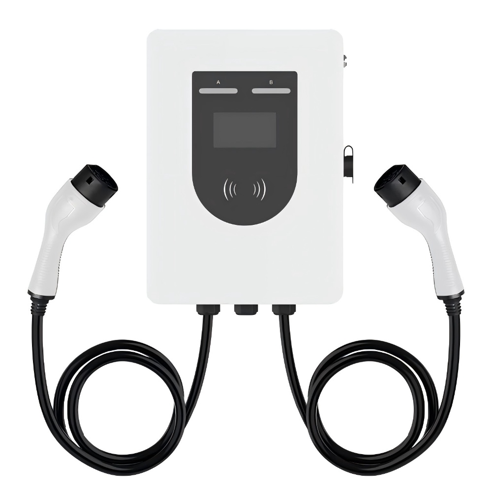 30kw 40kw Wall Mounted EU Dual Plug EV Charger