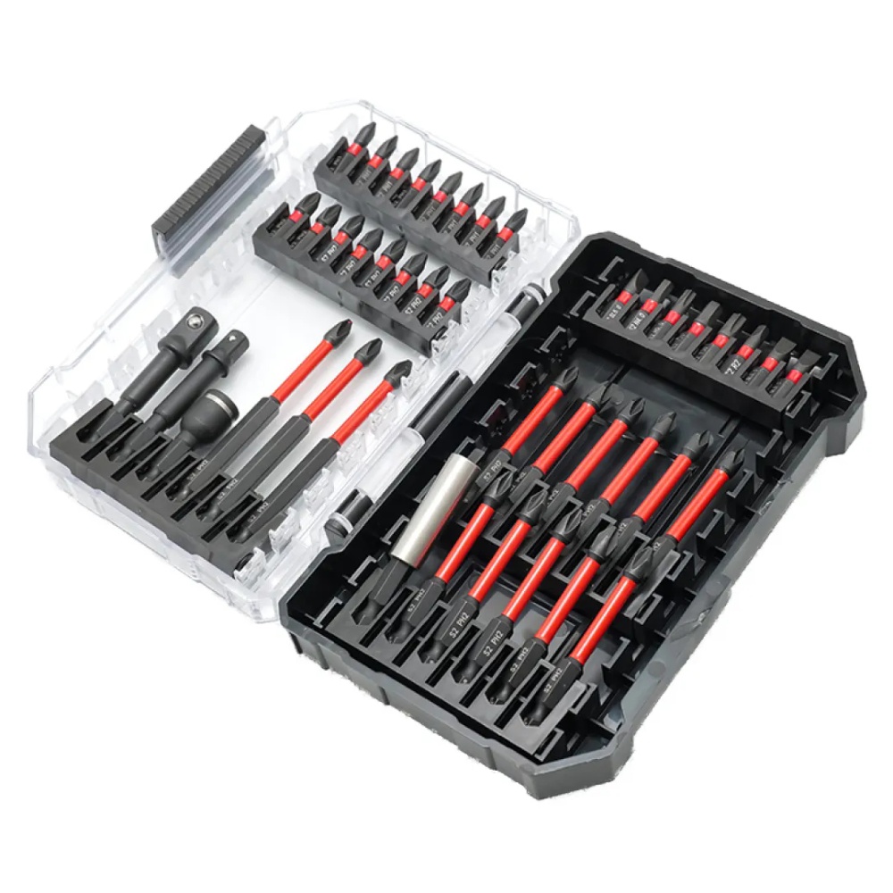 42-Piece Impact Screwdriver Bit Set
