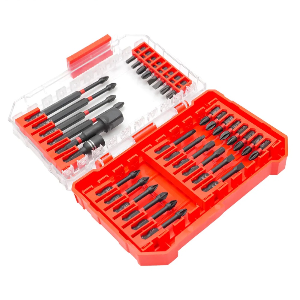 34-Piece Impact Screwdriver Bit Set 