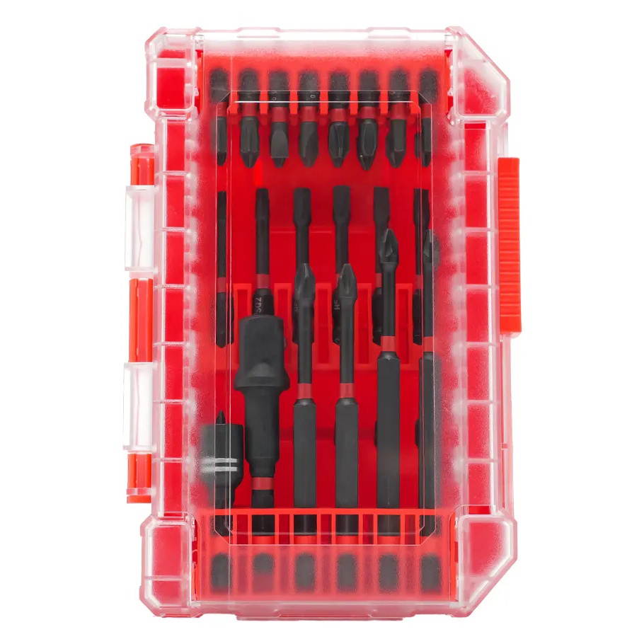 34-Piece Impact Screwdriver Bit Set 