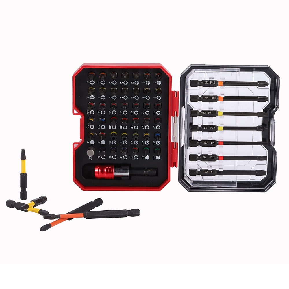 50-Piece Impact Screwdriver Bit Set 