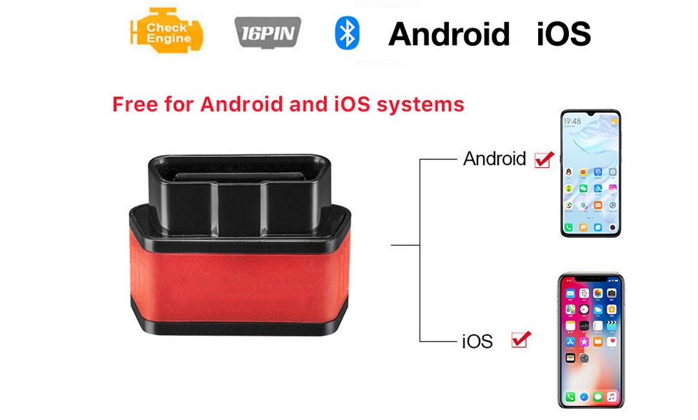 Bluetooth OBD2 Scanner Diagnostic Tool
