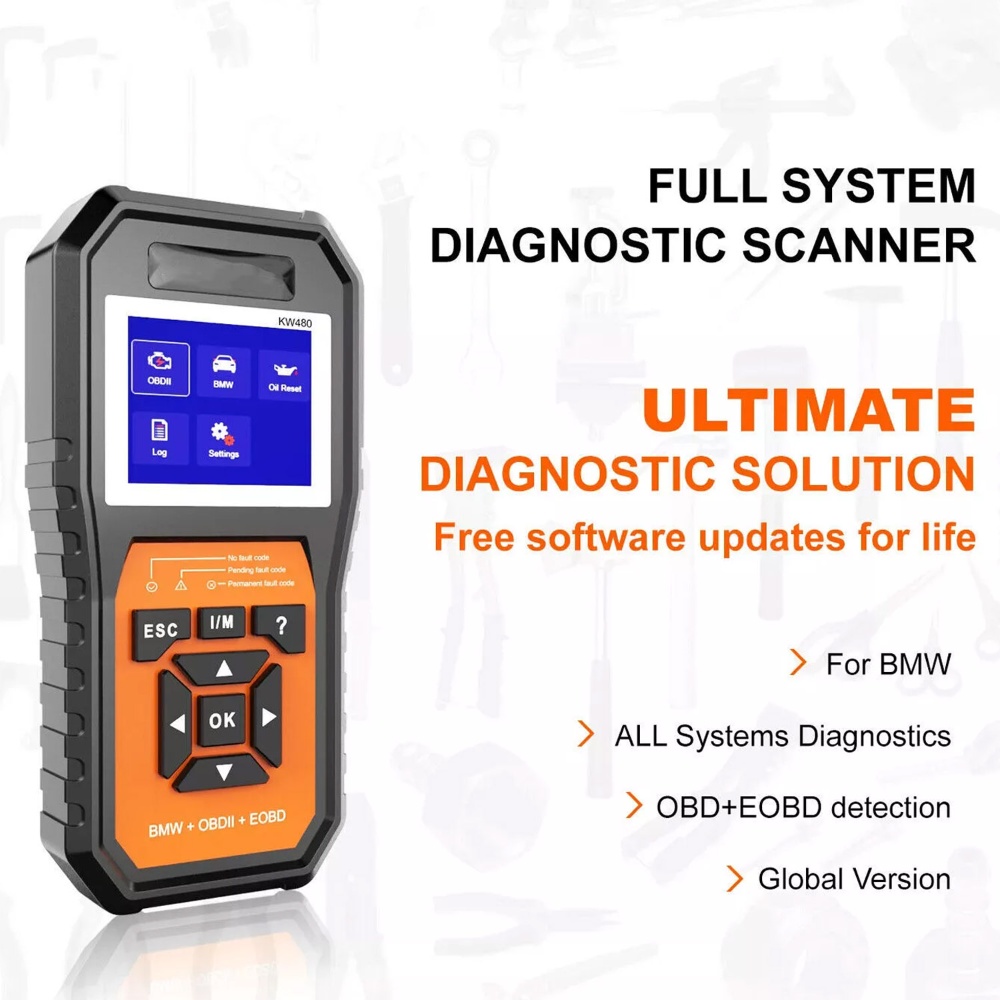 BMW Full System OBD2 Scanner Diagnostic Tool