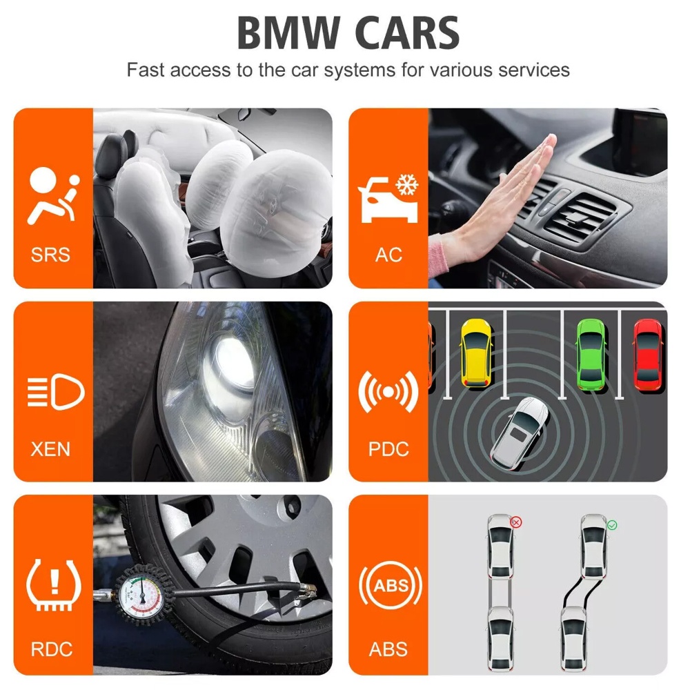 BMW Full System OBD2 Scanner Diagnostic Tool