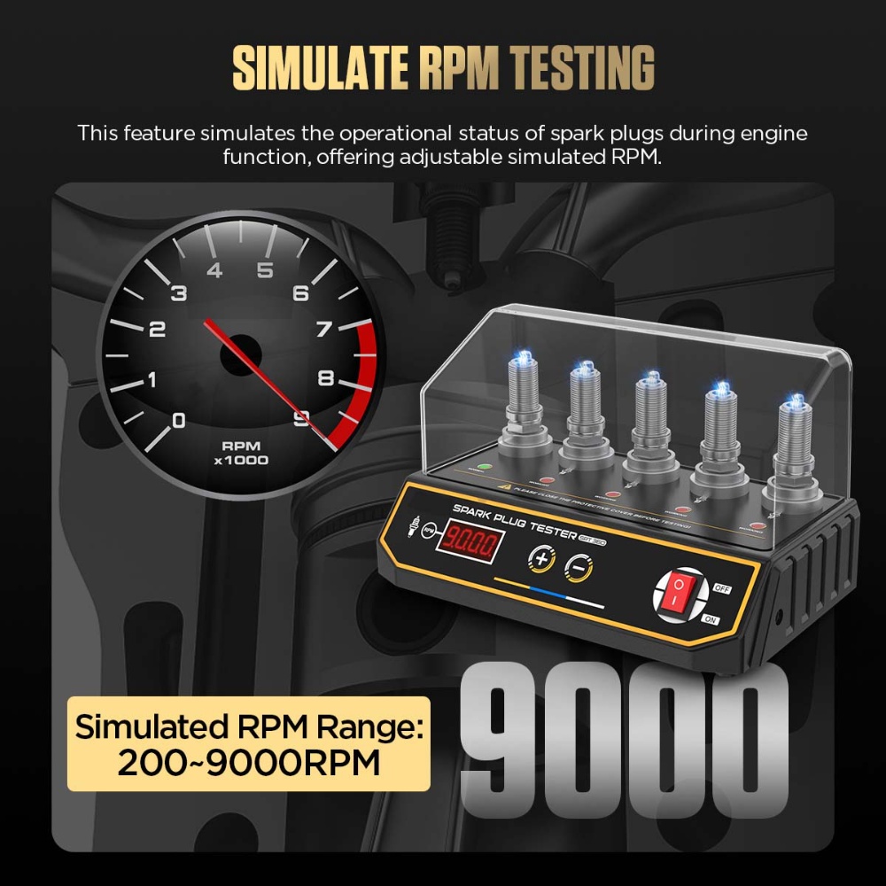 Car Spark Plug Tester & Automotive Ignition Tools
