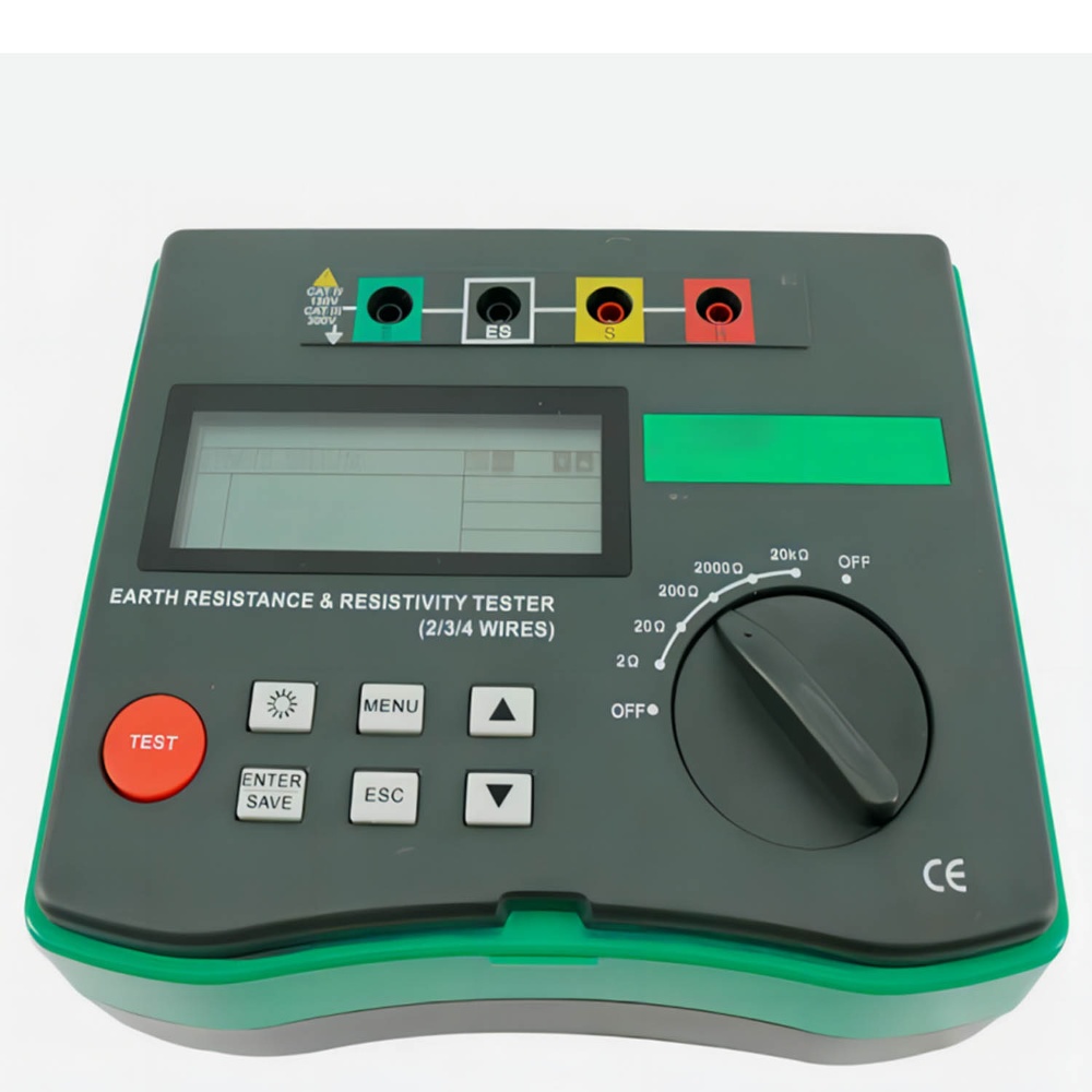 Earth Ground Resistance Tester
