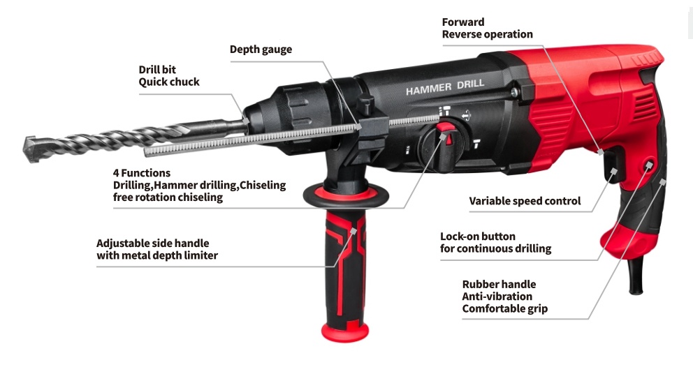 Rotary Hammer-HEAVY DUTY