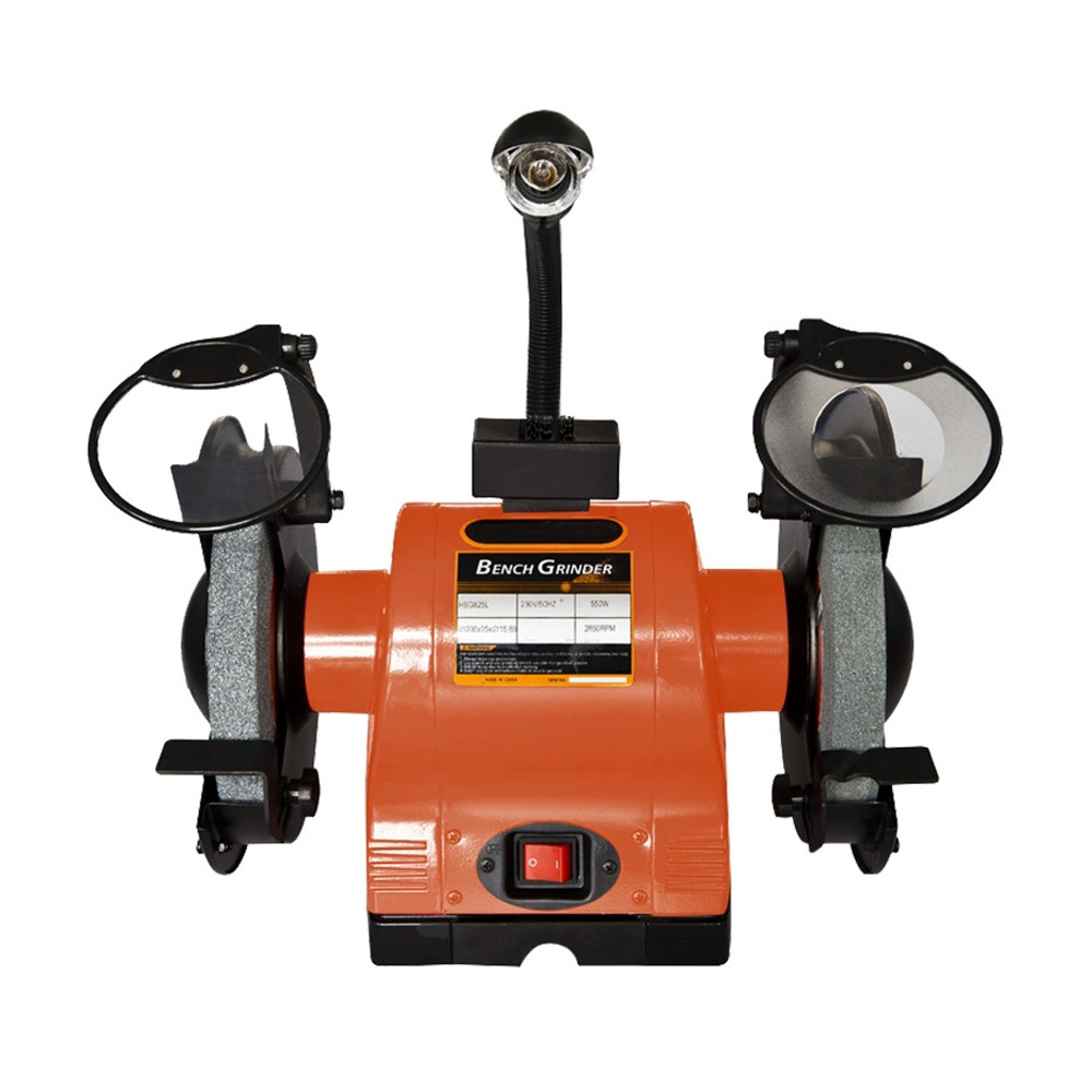 Bench Grinder With 3 Times Magnifier Shield