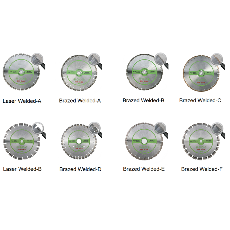 Brazed & Laser Welded  Saw Blade
