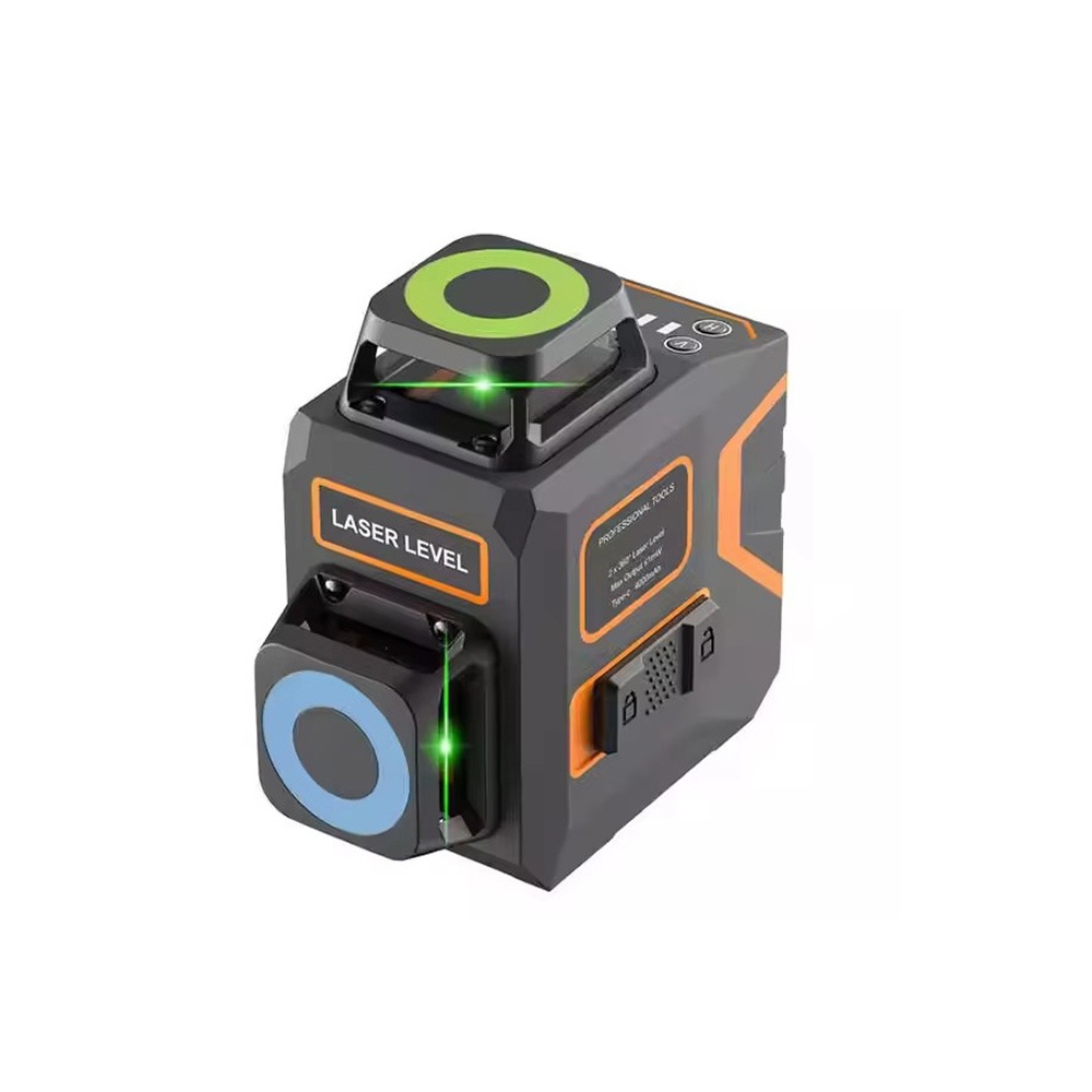 Two 360° Laser Line Level