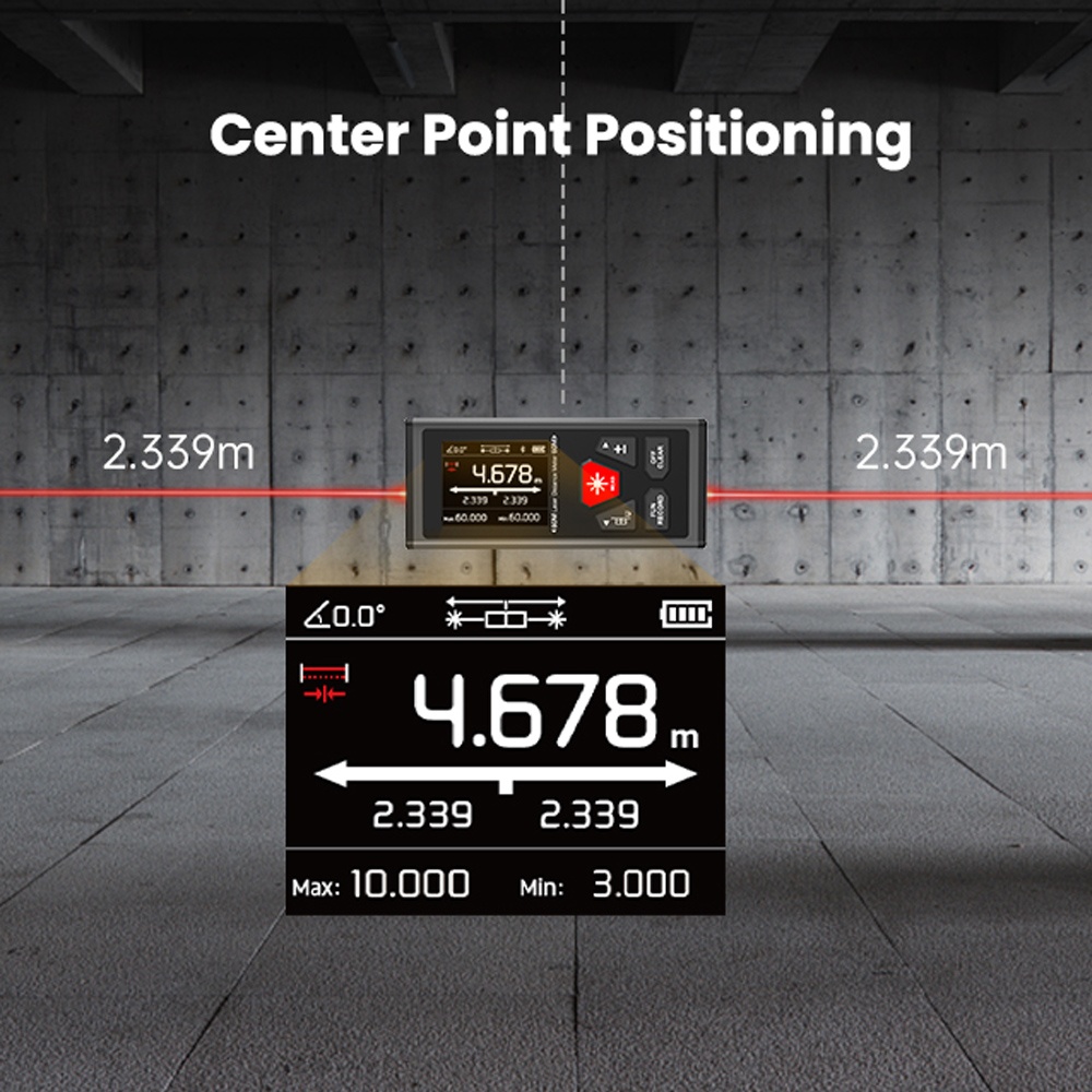 Two-Way Laser Distance Meter