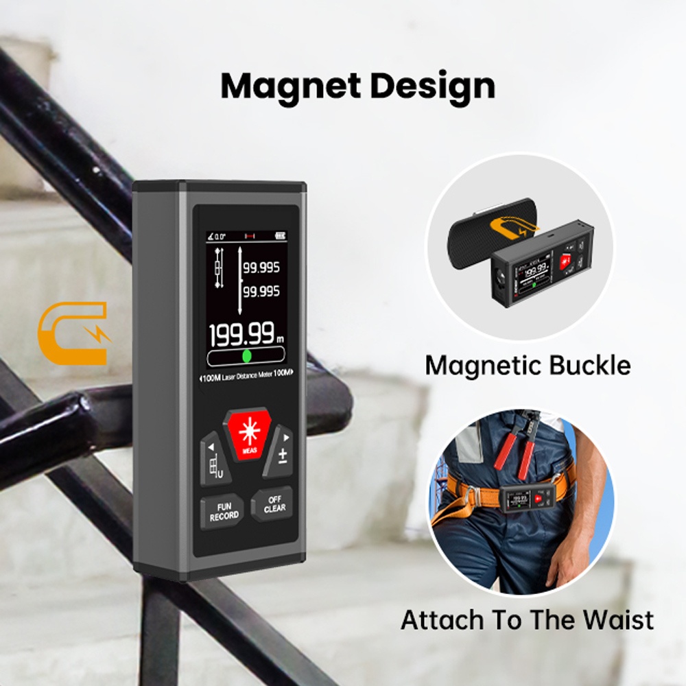 Two-Way Laser Distance Meter