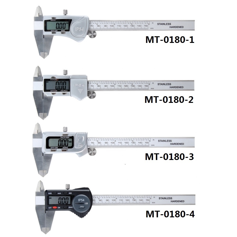 IP54 Digital Calipers with Large Screen