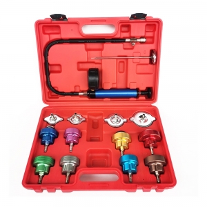 14-Piece Cooling System Radiator Pressure Tester Kit
