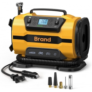 AC/DC Portable Car Tire Inflator Air Compressor