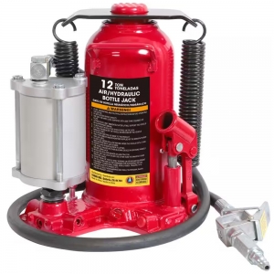 Air/Hydraulic Bottle Jack with Welded Base