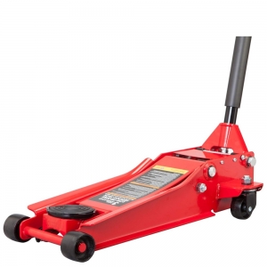 Slow Down Quick Lift Low Profile Double Pump Floor Jack