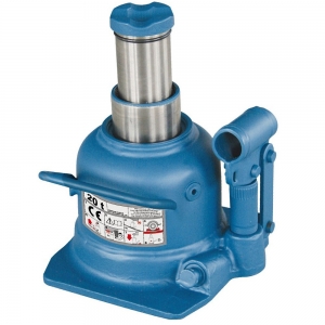 Low-Profile Double Ram Bottle Jack