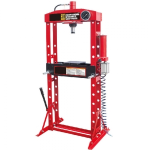 Welded Shop Press with Pneumatic Hydraulic Pump