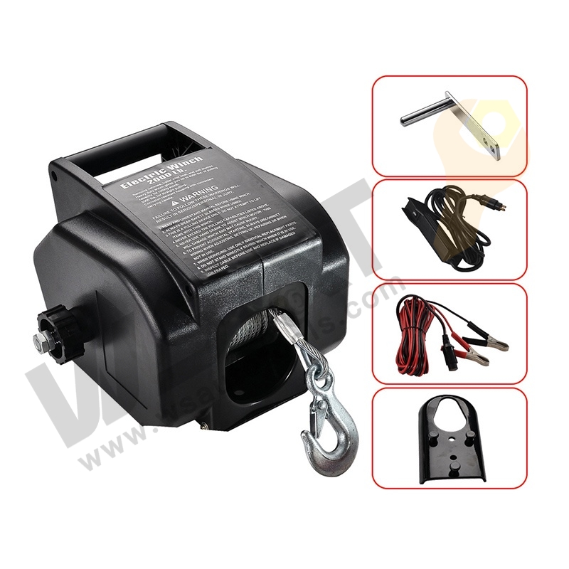 Protable Electric Boat Winch 12V