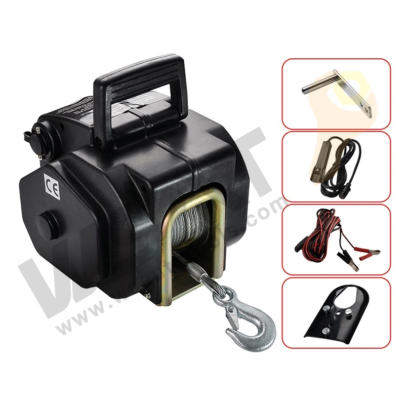 Protable Electric Boat Winch 12V