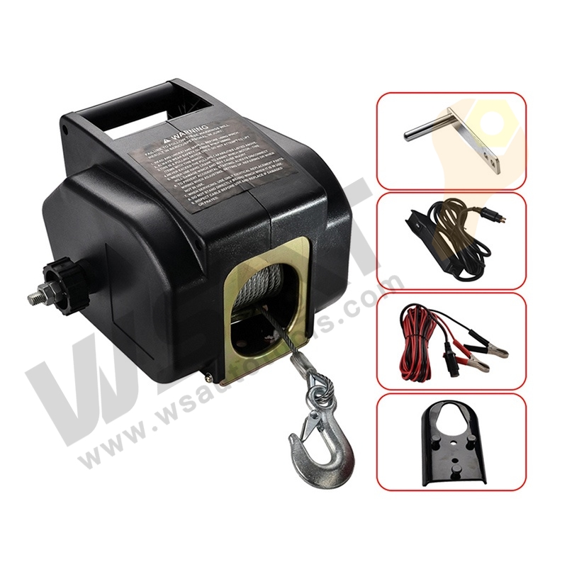 Protable Electric Boat Winch 12V
