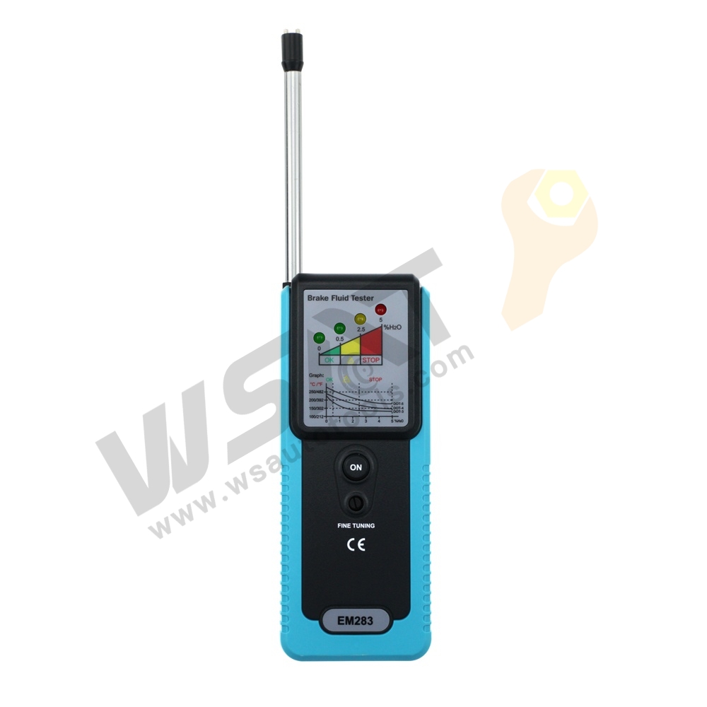 Automotive Brake Fluid Tester Detector with LED Indicator