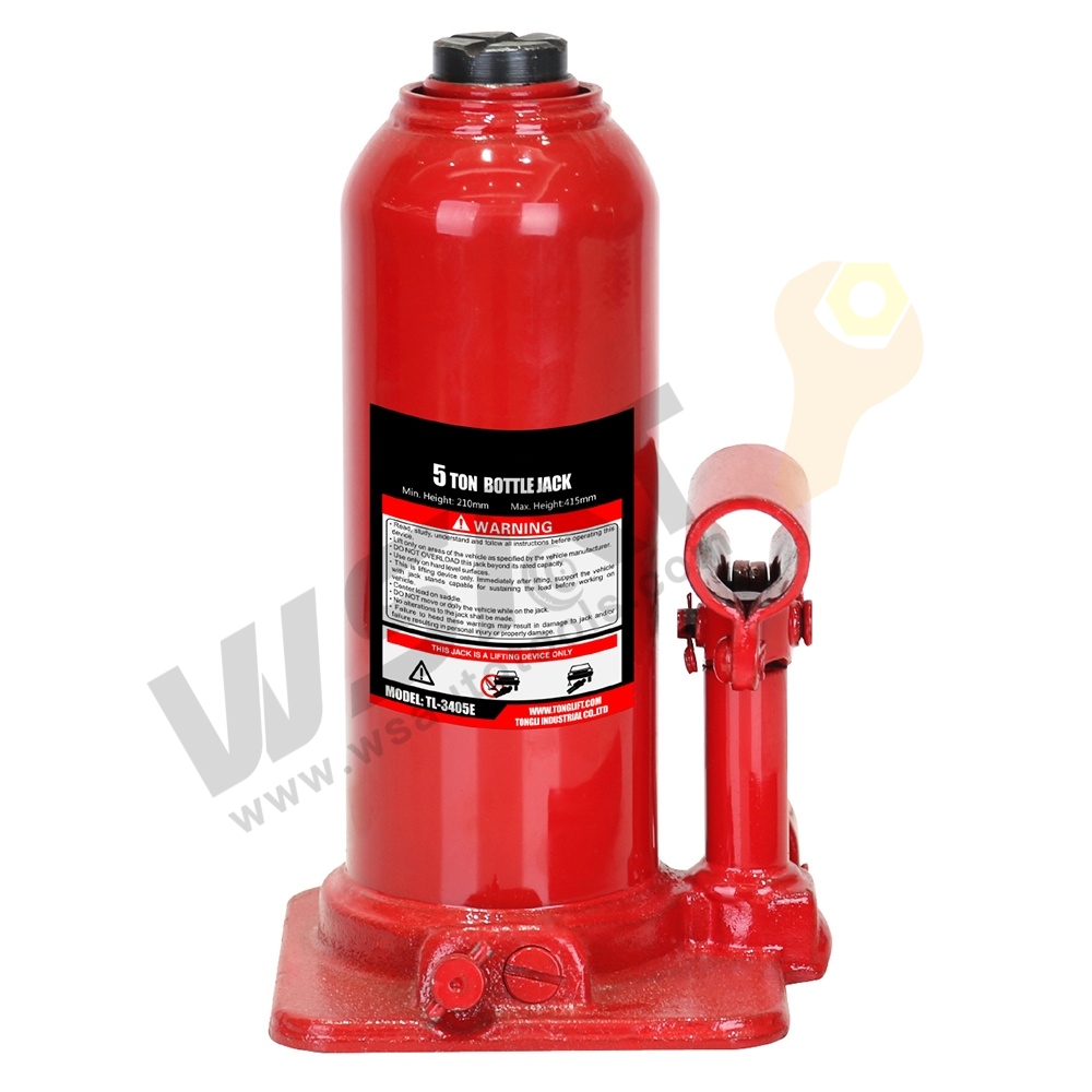 Welded Hydraulic Bottle Jack with Casting Base