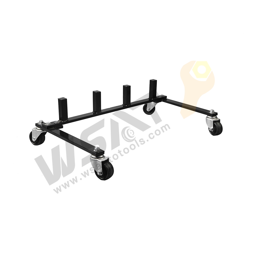 Car Dolly Rack for Storing 4 Hydraulic Dollies
