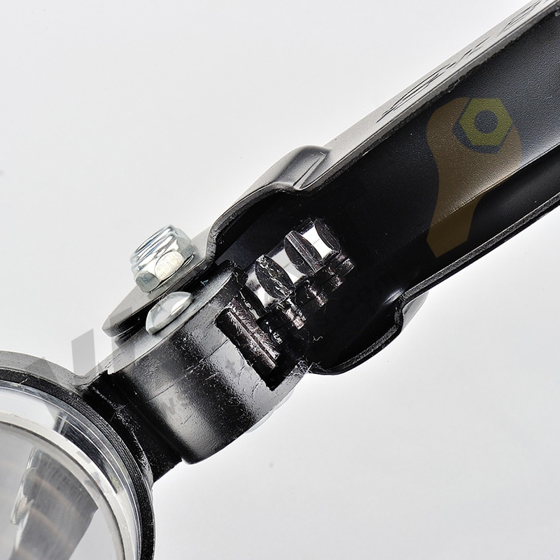 Double Gear Zipper Grease Gun