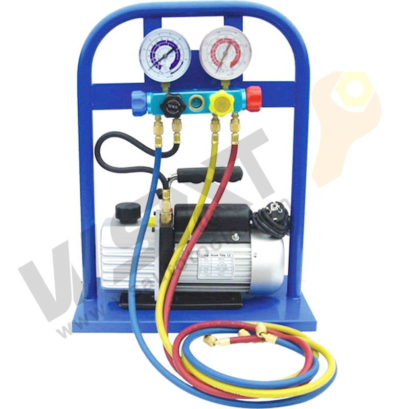 Air Conditioner Service refrigerant charging station