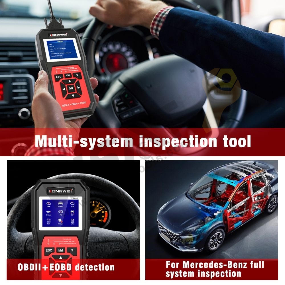 Mercedes Benz Full System OBD2 Scanner Diagnostic Tool