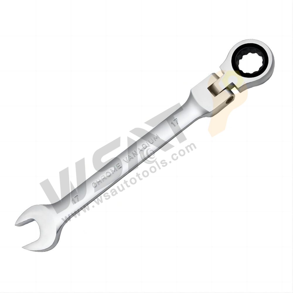 Reversible Gear Wrench Flexible head