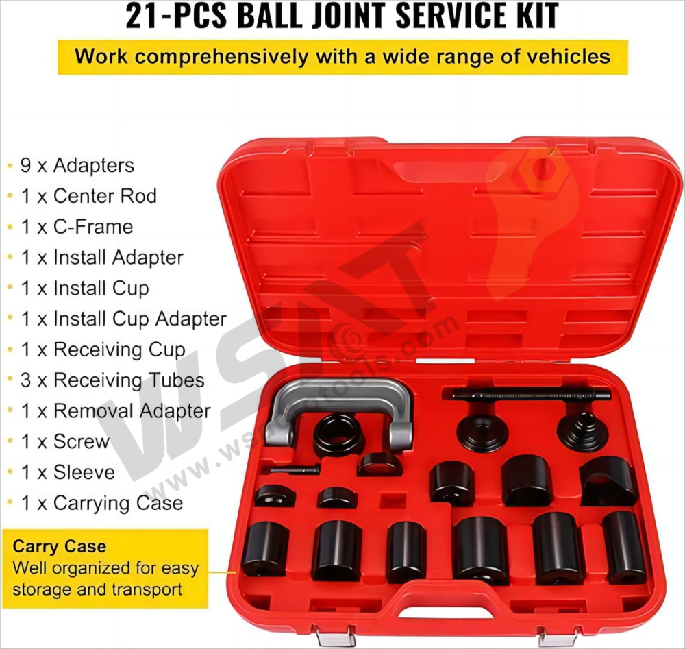 21pcs Master Ball Joint Service Kit