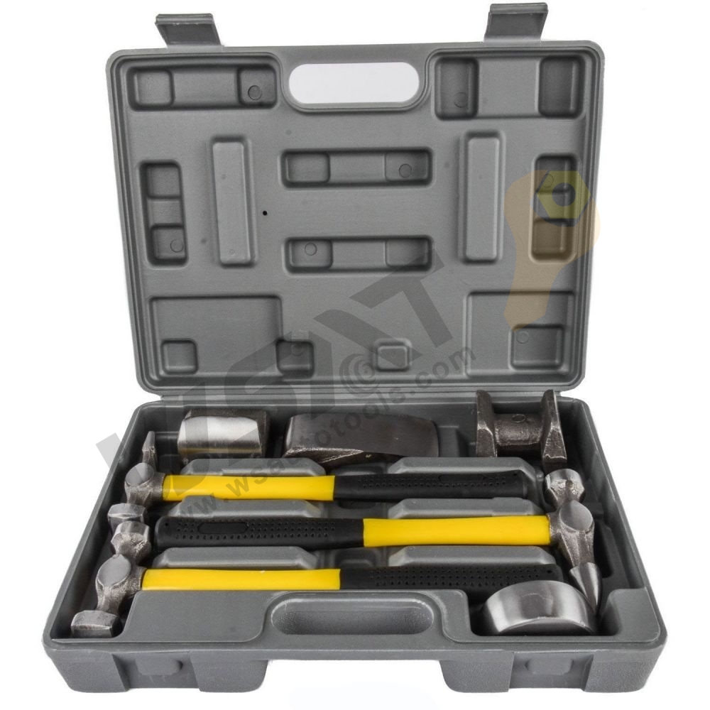 7pc Auto Body Repair Kit - Fiber-Glass Handle