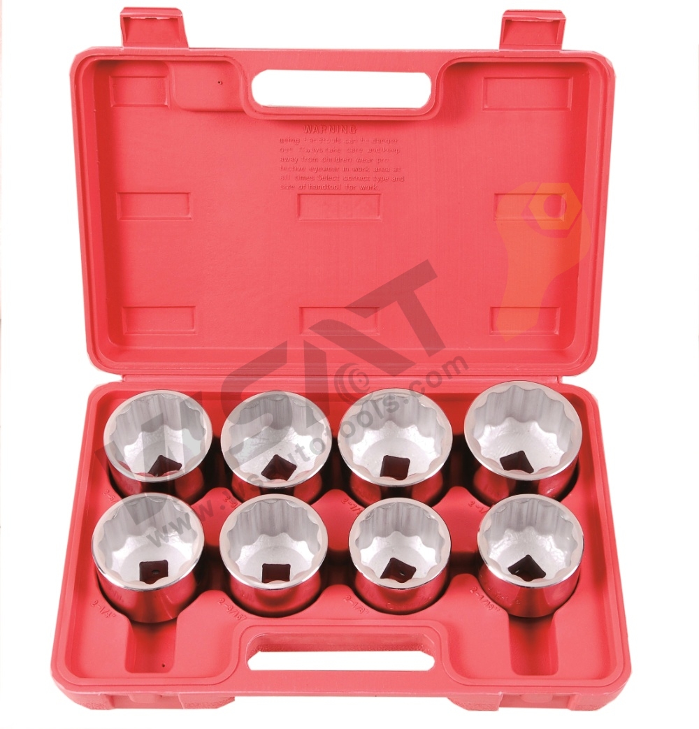 8PC 3/4" Socket Set