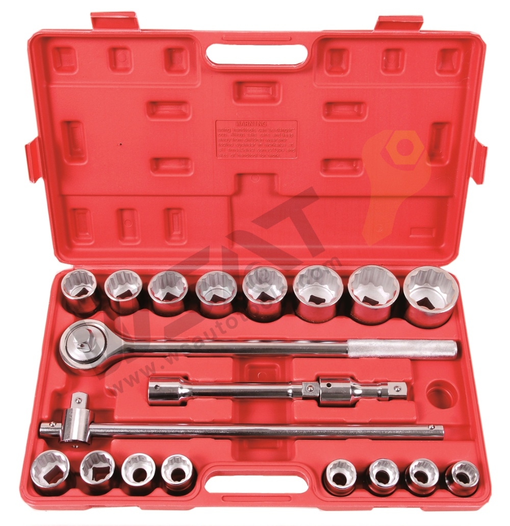 21PC Socket Set 3/4"Dr
