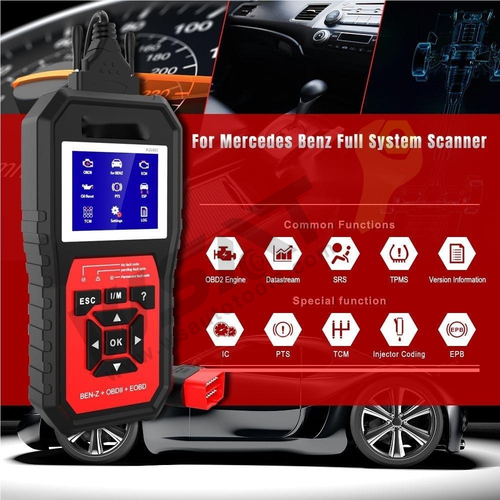 Mercedes Benz Full System OBD2 Scanner Diagnostic Tool