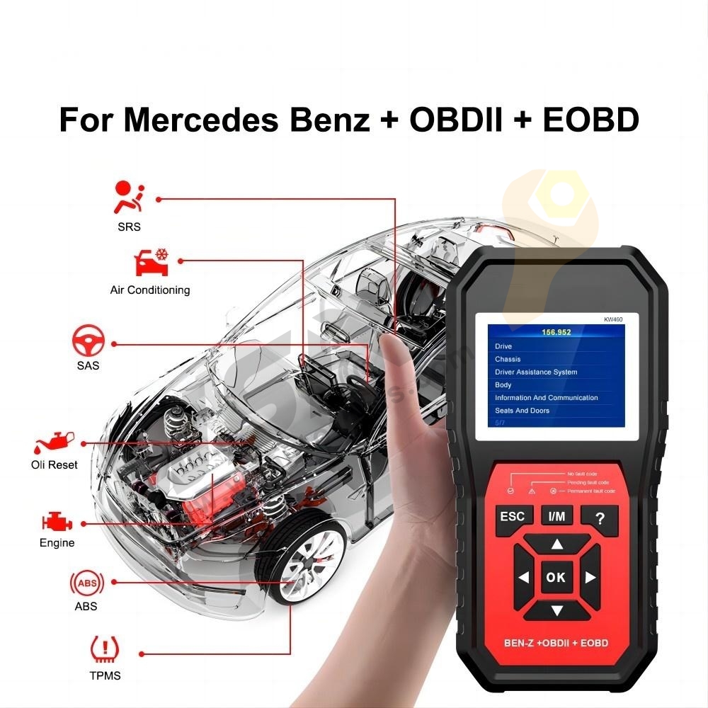 Mercedes Benz Full System OBD2 Scanner Diagnostic Tool