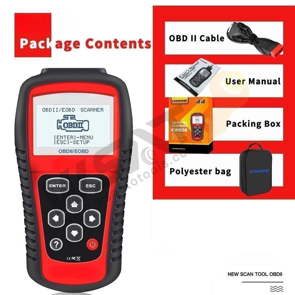 OBD2 Scanner EOBD Code Reader Diagnostic Tool
