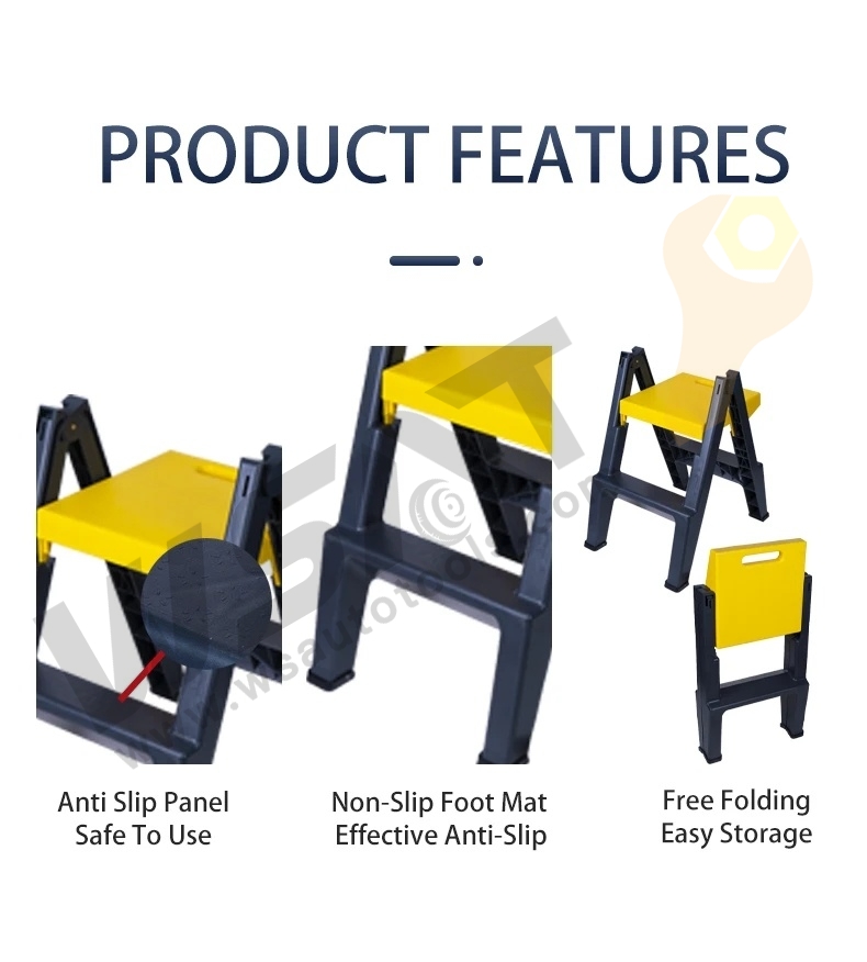 Two-Step Folding Ladder Stool(Broadening)