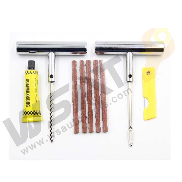 Tire Repair Tool Kit with Blister Card