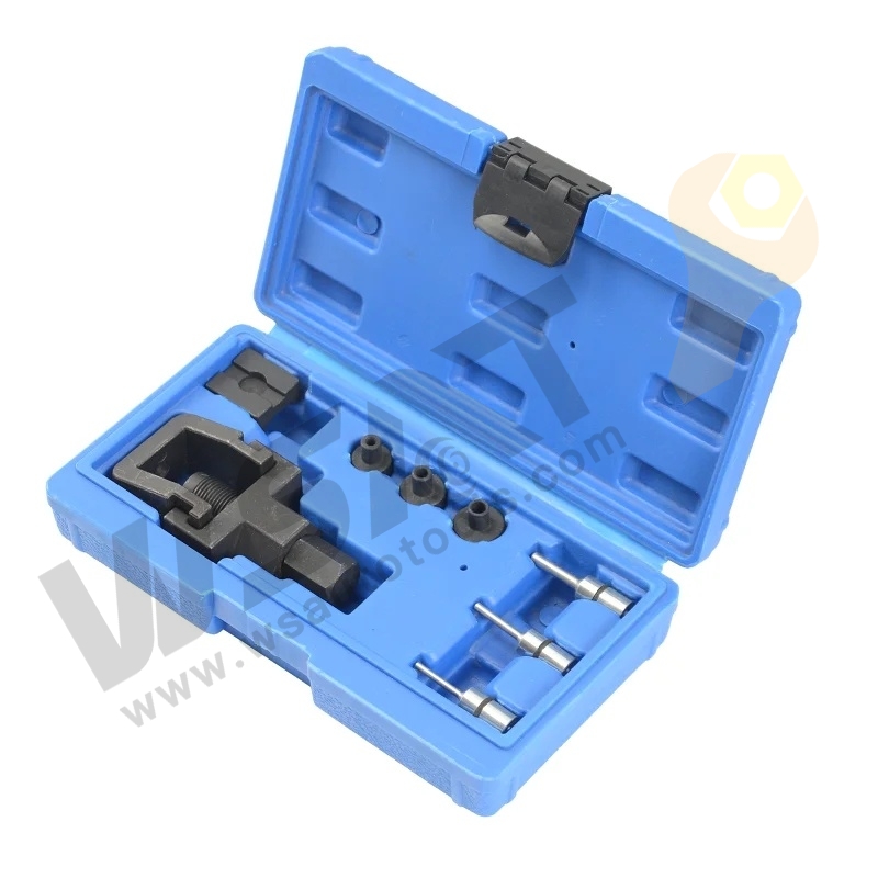 Heavy Duty Motorcycle Chain Splitter and Riveting Tool Set