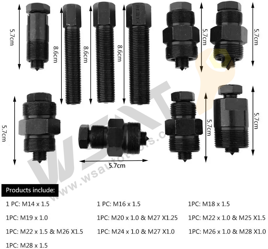 Motorcycle Flywheel Driver Puller Set