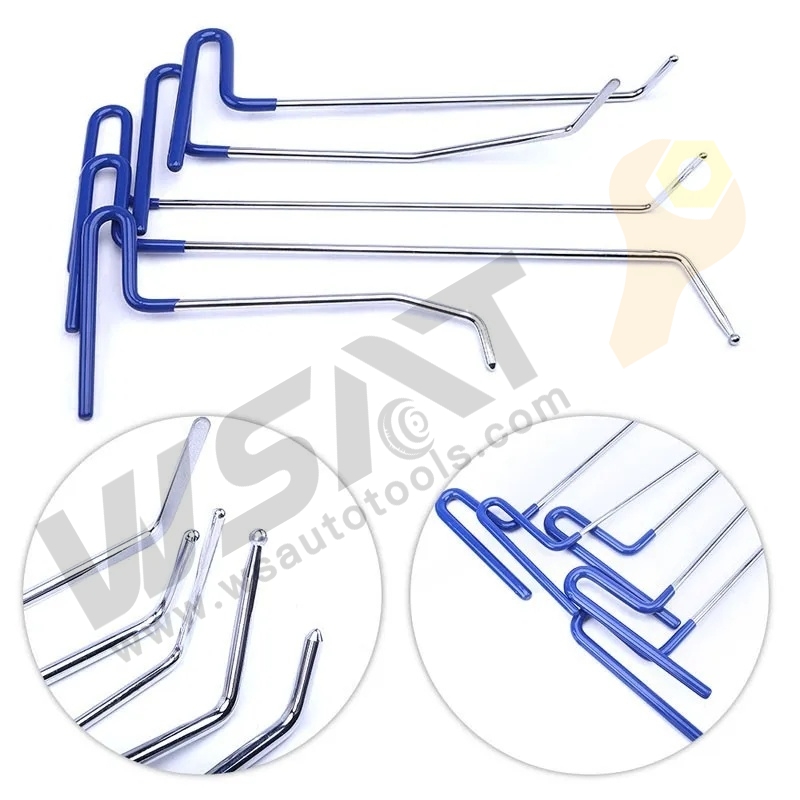 5pcs Professional Hook Rods for paintless car dent remover