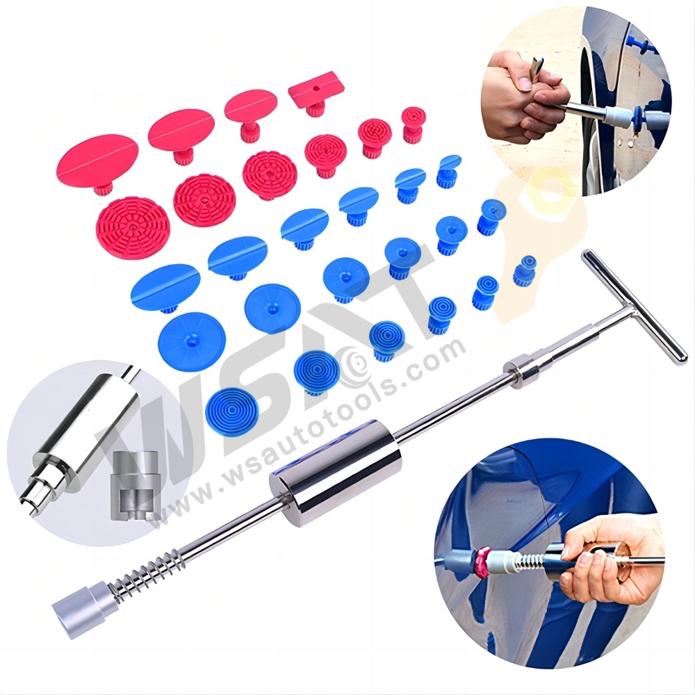 29pcs Paintless Dent Removal Tools Dent Puller Repair Kit