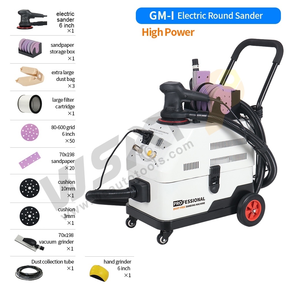 Dust-Free Dry Sanding Machine