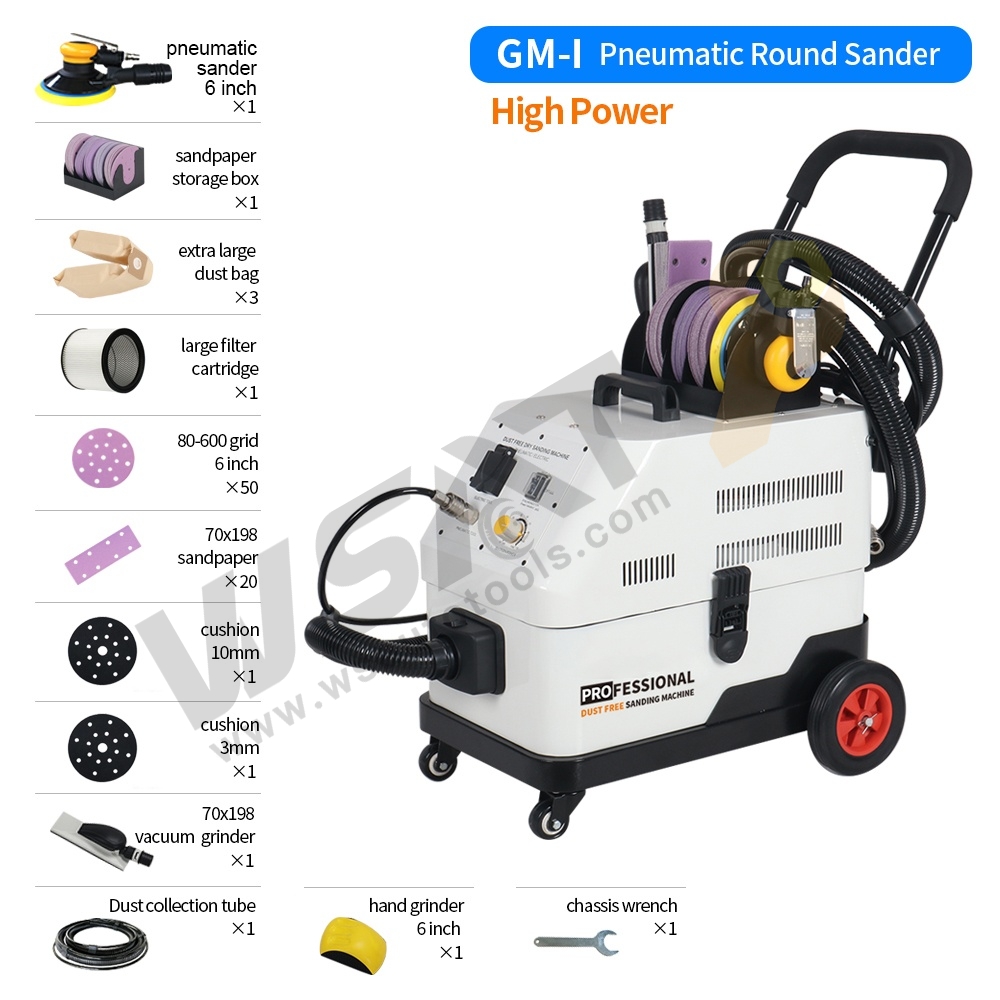 Dust-Free Dry Sanding Machine