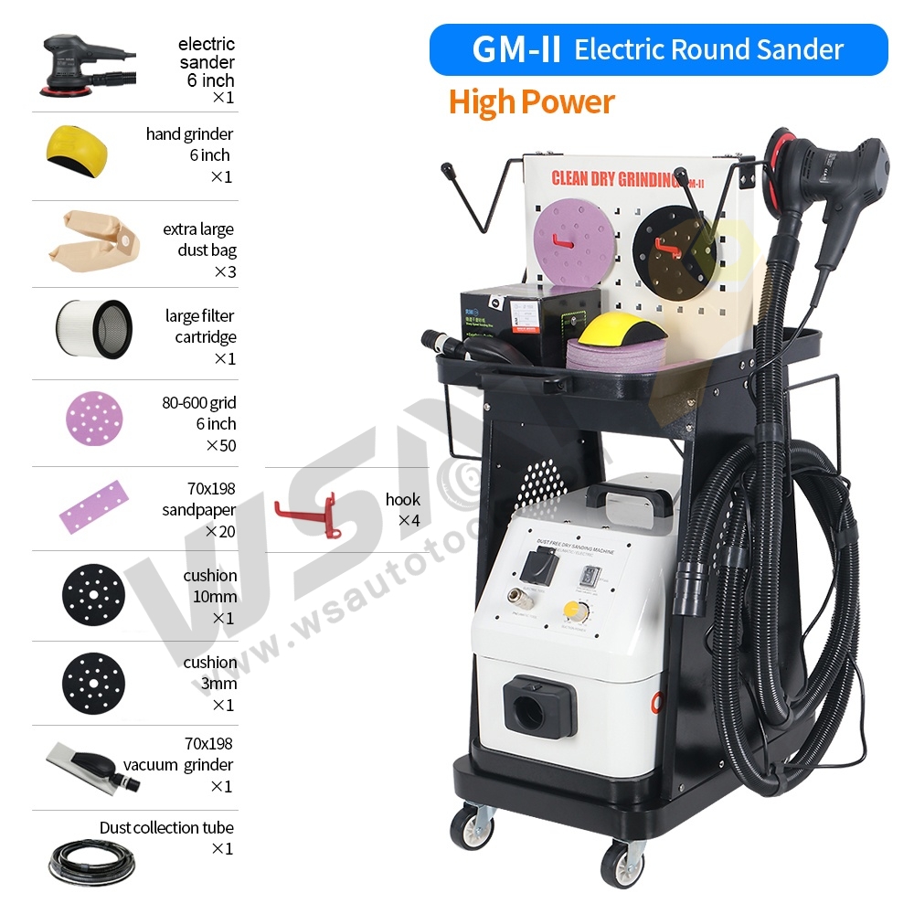 Dust-Free Dry Sanding Machine