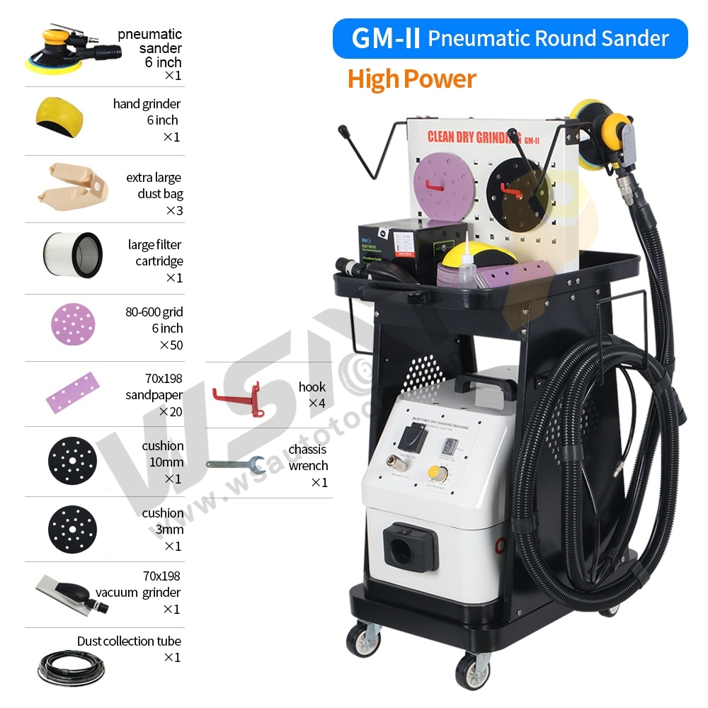 Dust-Free Dry Sanding Machine